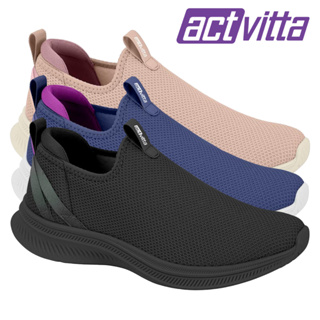 Tênis Feminino Actvitta Esportivo Caminhada Academia Corrida Calce Fácil Confortável Original em Oferta na Shopee
