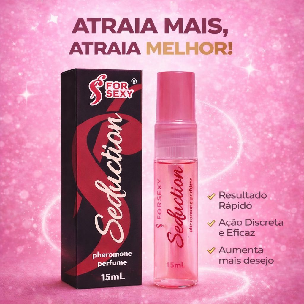 Perfume Feromínios Seduction – Fragrância Feminina Marcante e Envolvente