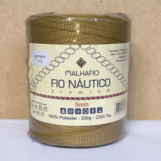 Fio Nautico 5mm Premium 500G Para Bolsa Entrega Rápida LIndas Cores em Oferta na Shopee
