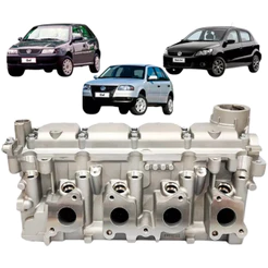 Cabeçote EA111 Power 1.0 8V Gol G4 G5 G6 Fox Voyage 2006 2007 2008 2009 2010 2011 2012 2013 a 2016