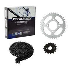 Kit Tração Cg Titan Fan 150 2015 C/ Retentor Riffel Original
