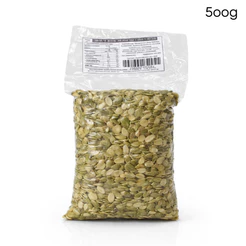 Semente De Abóbora Sem Casca Crua Safra Nova 500g
