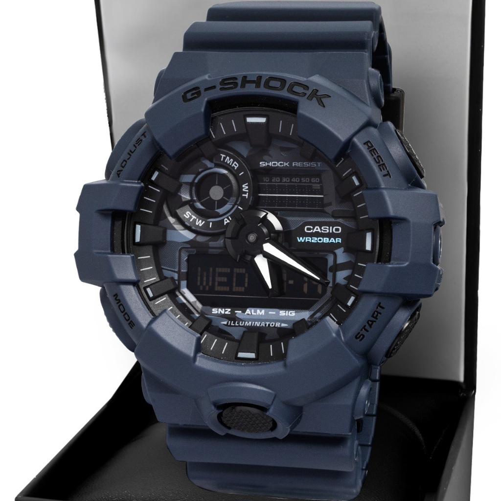 Relógio Casio Masculino G-Shock GA-700CA-2ADR em Oferta na Shopee