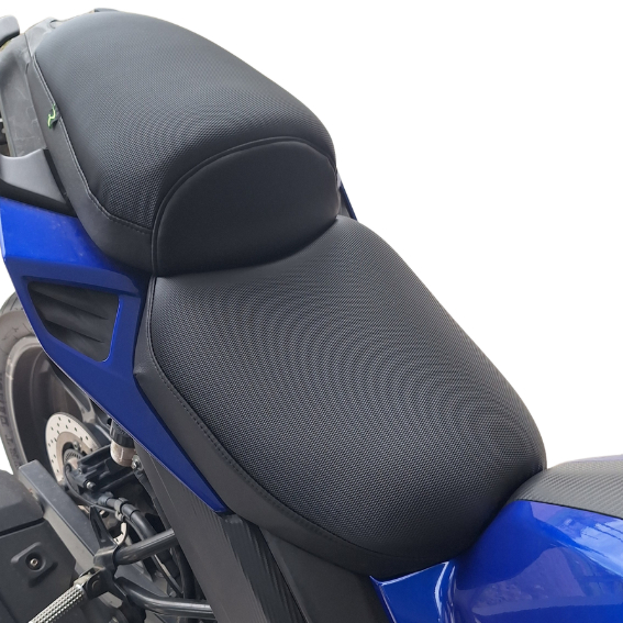 Capa Comfort Para Banco De Moto Yamaha FZ 25  Com Elástico Veste Em Casa Espuma De Alta Resistência