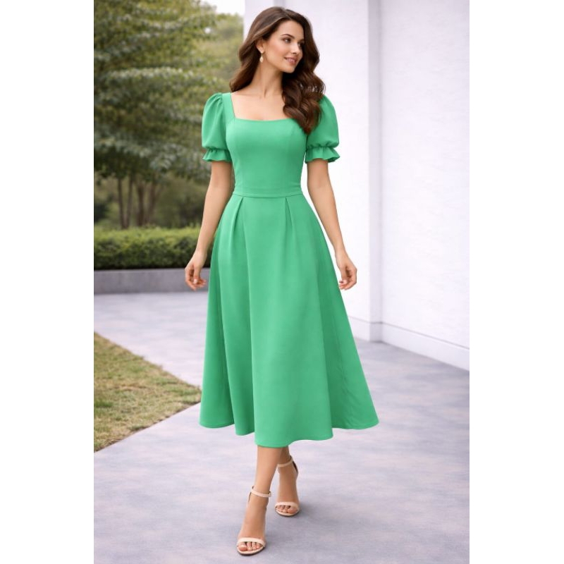 Vestidos Midi Feminino Elegantes Para Festa Casual ou Social em Oferta na Shopee
