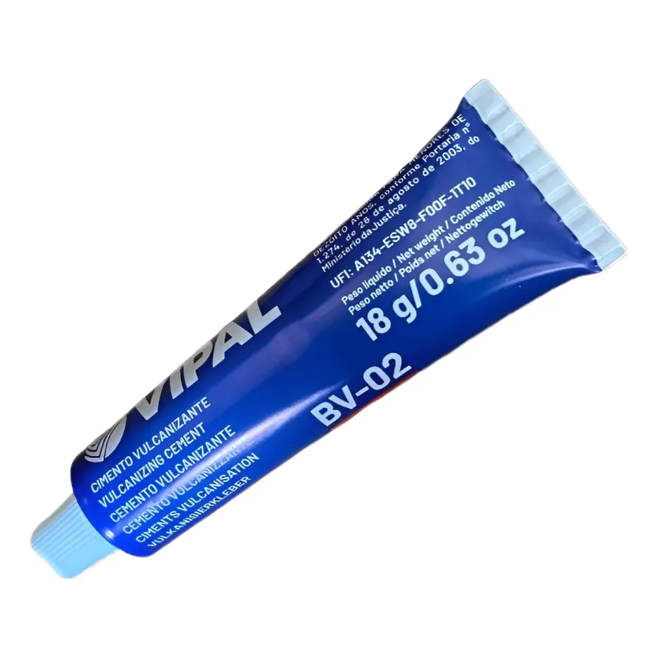 Cola Cimento Vulcanizante A Frio Bv-02 Bisnaga 18 Gramas - Bv-02 - Vipal
