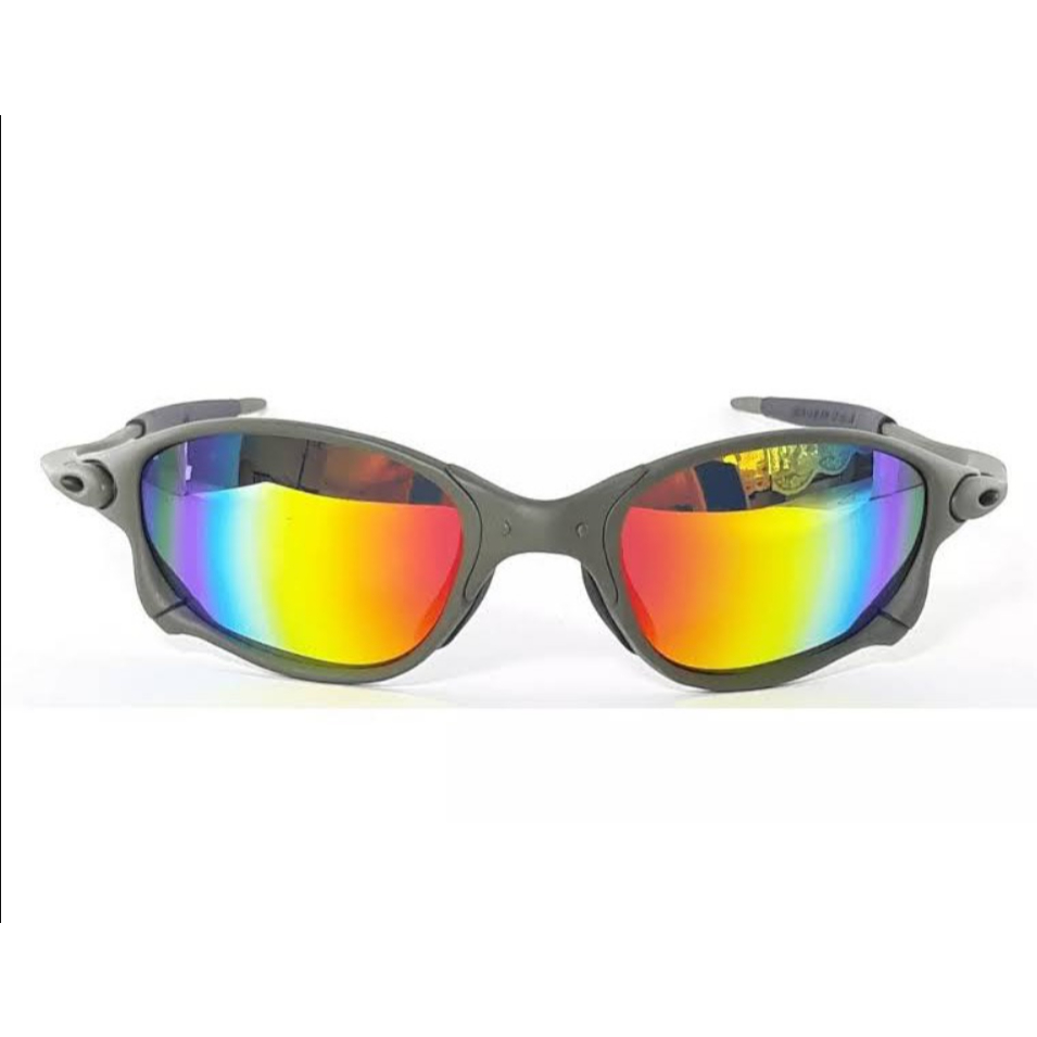 Óculos Juliete Arco Íris armação de ferro Lupa Vilão