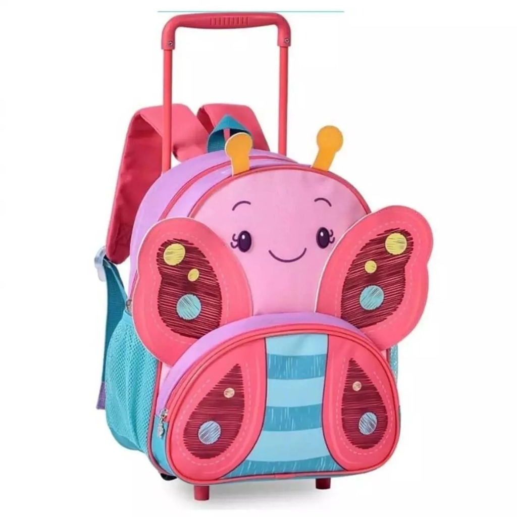 MOCHILA COM RODAS INFANTIL CLIO PETS CP24505B em Oferta na Shopee