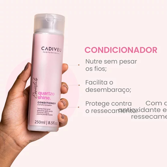 Cadiveu Essentials Condicionador de Quartzo 250ml · foto 2