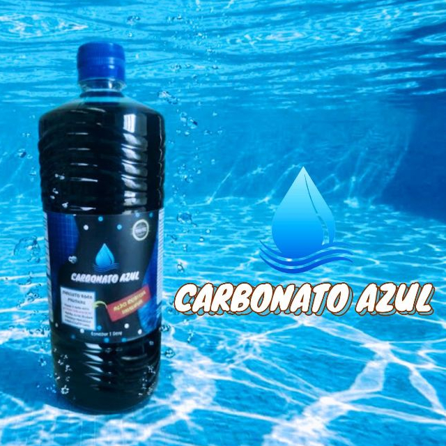 CARBONATO AZUL - PISCINA AZUL INSTANTANEAMENTE
