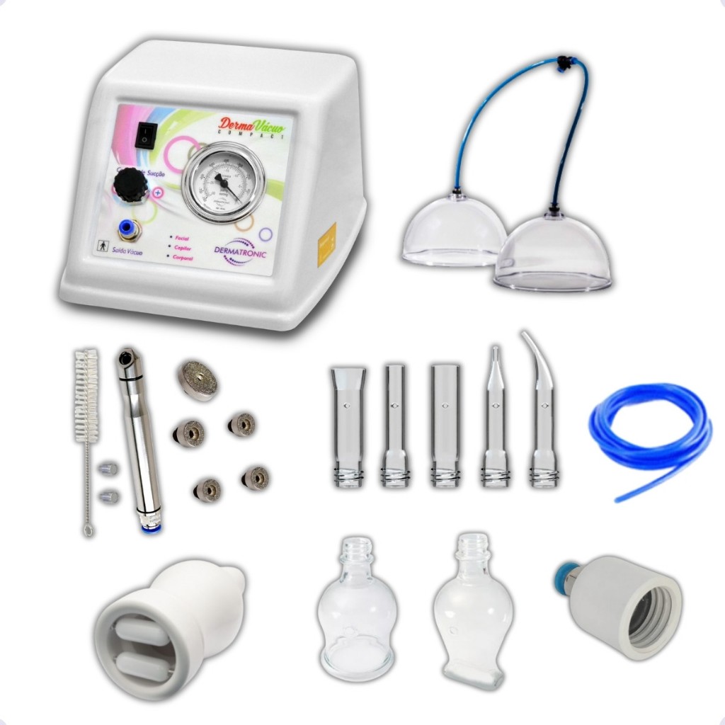 Aparelho Vacuoterapia Peeling Diamante Pump Up 3 anos de garantia Anvisa e Inmetro