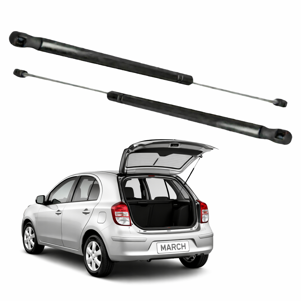 Par Amortecedor de Porta Malas Para Tampa Traseira Nissan March 2012 2021 em Oferta na Shopee