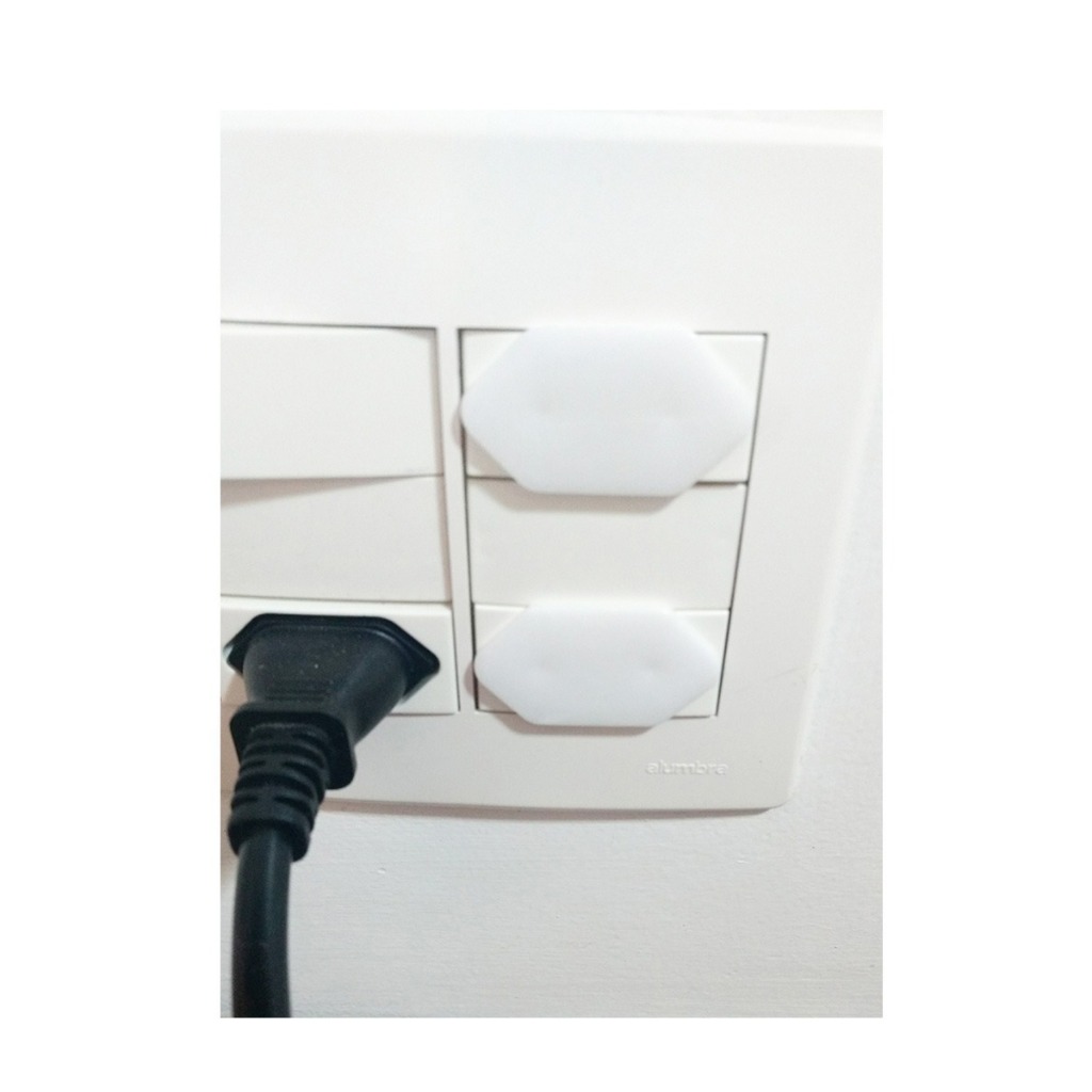 KiT 10 Protetor De Tomadas Contra Choques para bebê / crianças Segurança
