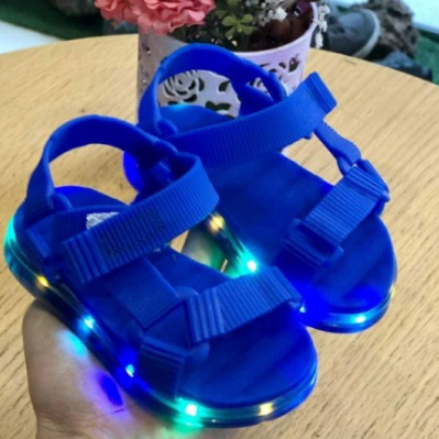 Papete Infantil Sandalia Papete Infantil Feminina Bebe Menina com Luz de Led Infantil 2026