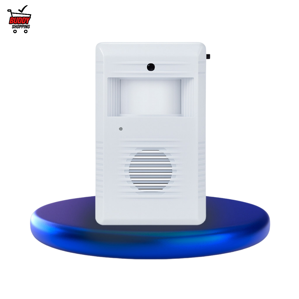 Sensor De Presença Campainha Alarme Detector Movimento Casa em Oferta na Shopee