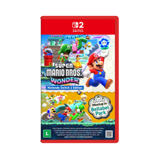 Super Mario Bros Wonder Nintendo Switch 2 Edition + Meetup in Bellabel Park BR Midia Fisica em Oferta na Shopee