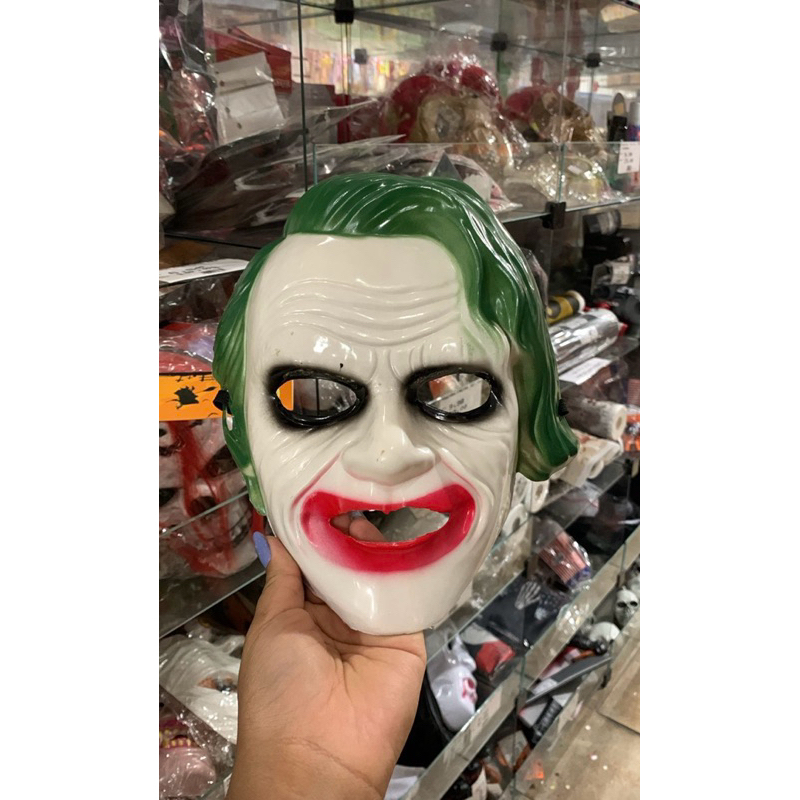 KIT 5 MÁSCARAS MODELOS SORTIDOS HALLOWEEN | FESTA FANTASIA | PEGADINHA | TROLAGEM | PERSONAGEM | BRINCADEIRA | HERÓIS