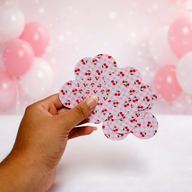 Forminhas de Doces Cerejinha Personalizado no Tema/Lembrancinha de Festa/Aniversário