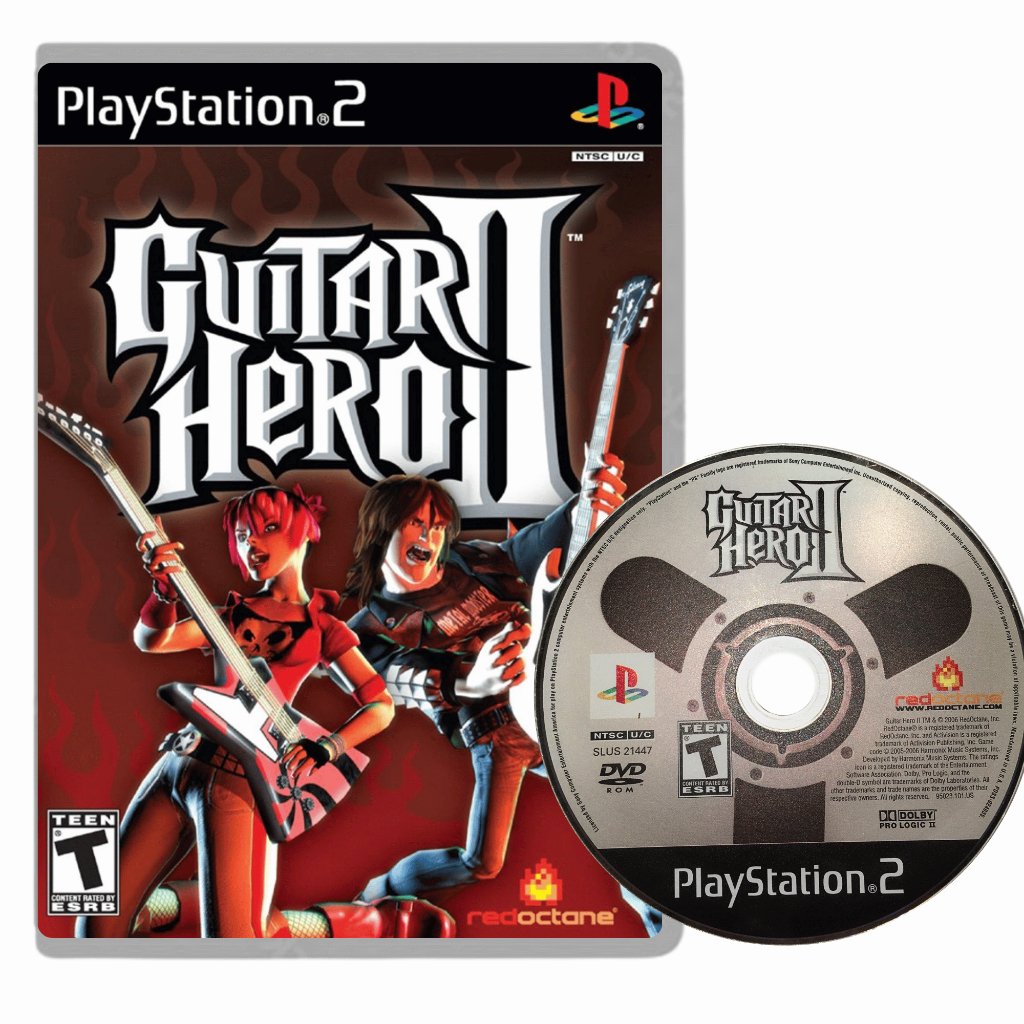 Guitar Hero 2 - Playstation 2 (Mídia Física) ps2