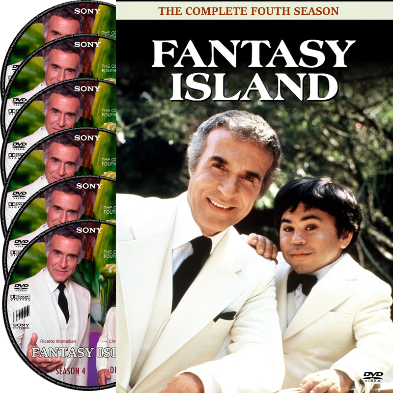 DVD Série A Ilha Da Fantasia Quarta Temporada Série Clássica