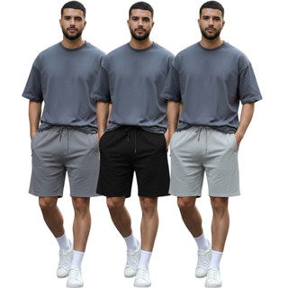 Kit 3 Bermudas Masculinas Tradicionais Importadas Kit de Bermudas Casuais Masculinas Academia Esportiva