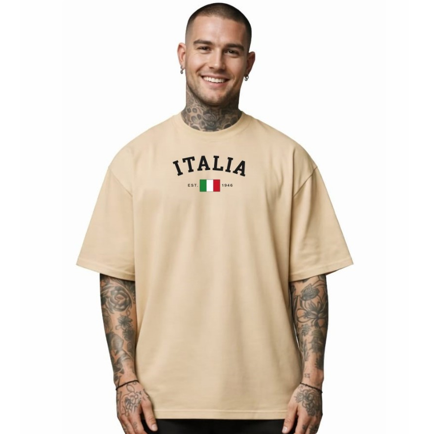 Camiseta Oversized Streetwear Tshirt Masculina e Feminina Camisa Larga Estilosa Estampada