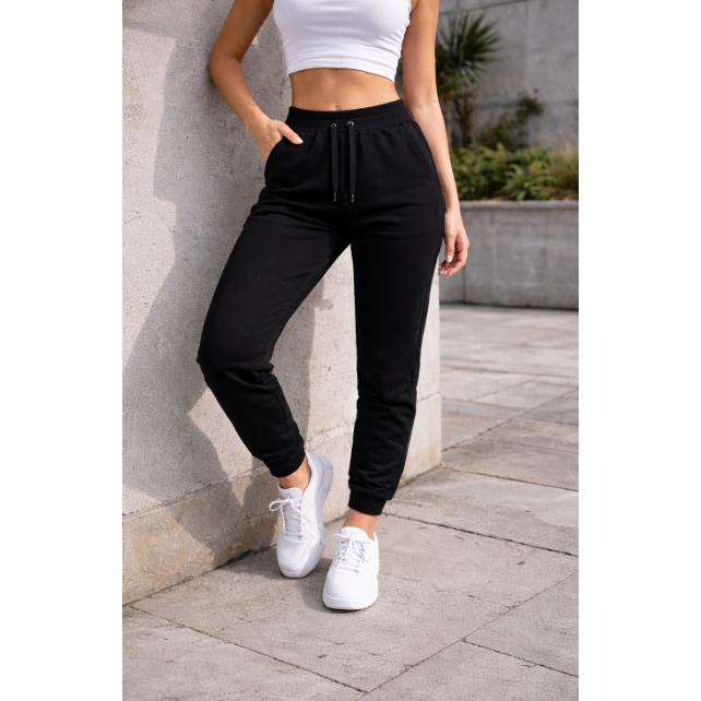 Calça Moletom Feminina/Masculina Lisa Sem estampa Conforto e Estilo