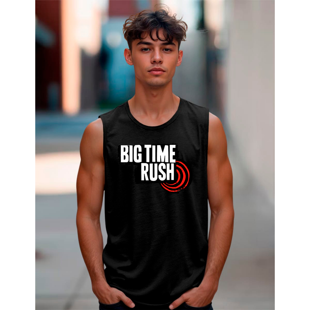 Camiseta Regata Big Time Rush In Real Life Worldwide