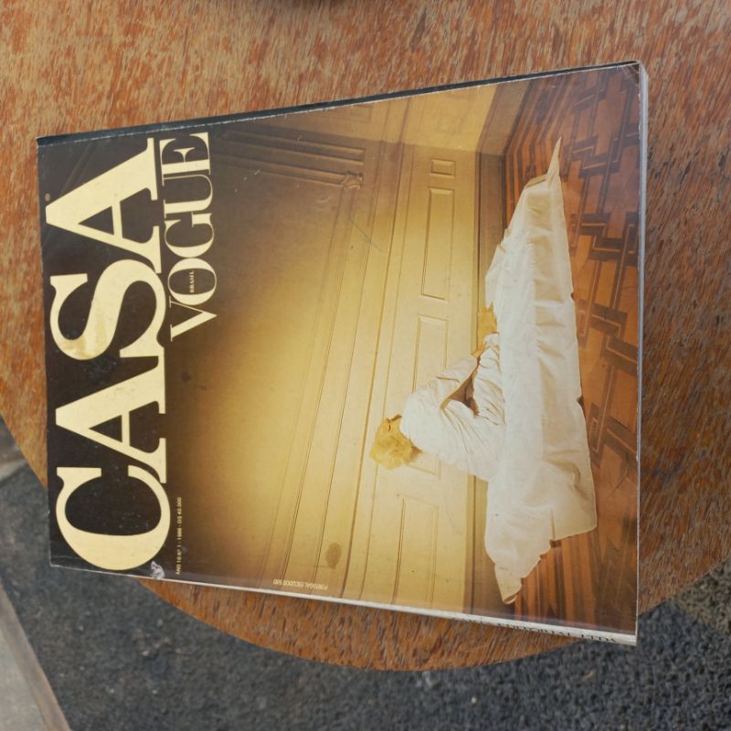 revista casa vogue n 1 ano 1986 usado