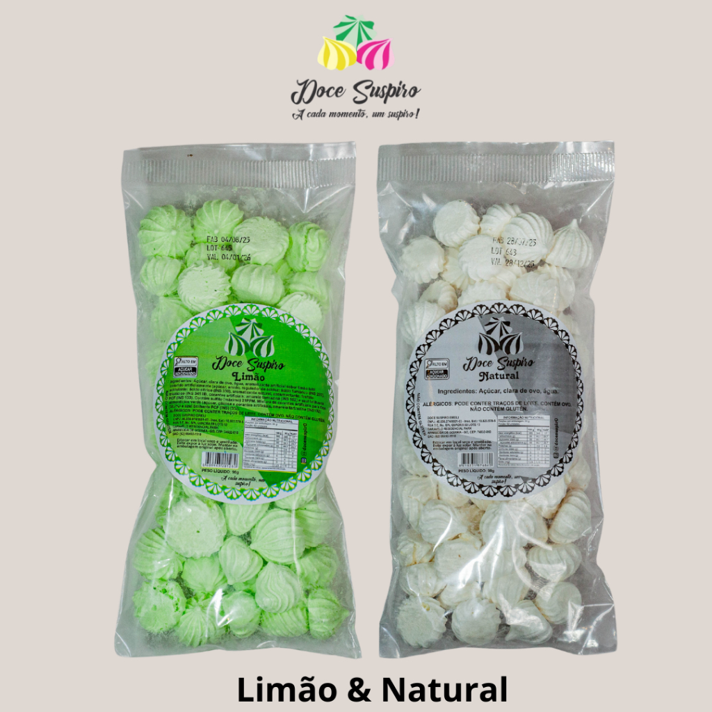 600 Suspiros Sabor Variado Atacado Barato — imagem 2 de 2