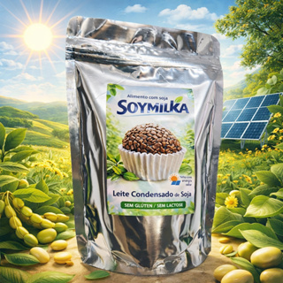 Leite Condensado Vegetal Soymilka de Soja 330ml em Oferta na Shopee