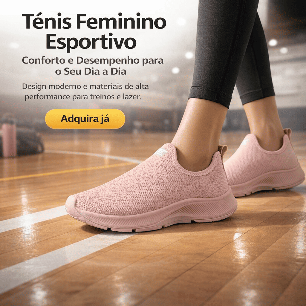 Tênis Feminino Esportivo - Conforto e Desempenho Para o Seu Dia a Dia Do 34 ao 44 - ADQUIRA JÁ! em Oferta na Shopee