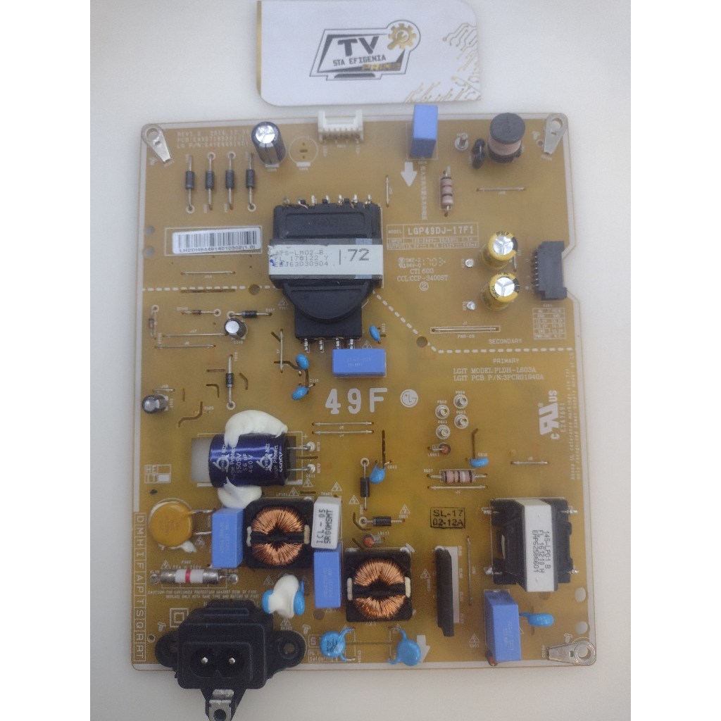 Placa Fonte TV EAX67189301 - 49LJ5550