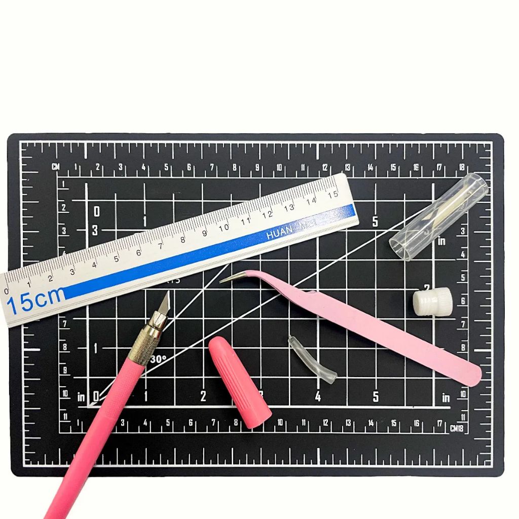 Kit Patchwork A5 Base De Corte 22x15 Régua Pinça Estilete em Oferta na Shopee