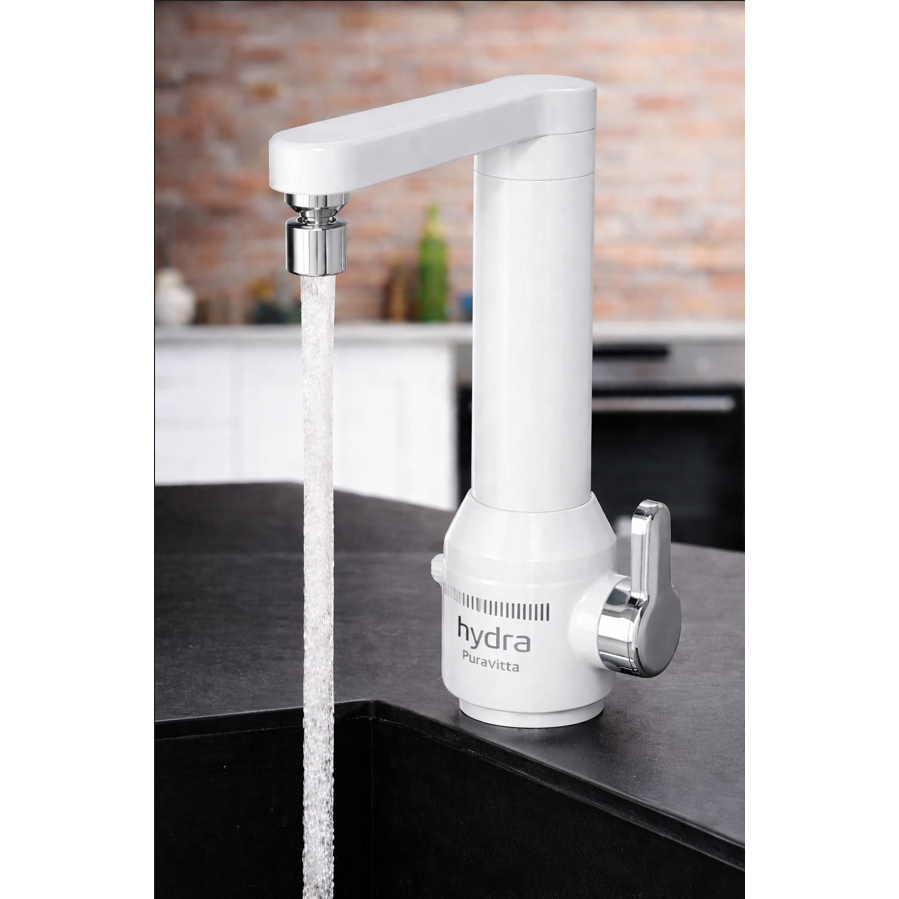 Torneira Elétrica Para Cozinha Banheiro Puravitta Bancada Branco 127v 5500w Hydra em Oferta na Shopee
