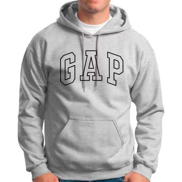 Moletom Canguru ESTAMPADO Gap Capuz e Bolso Unissex