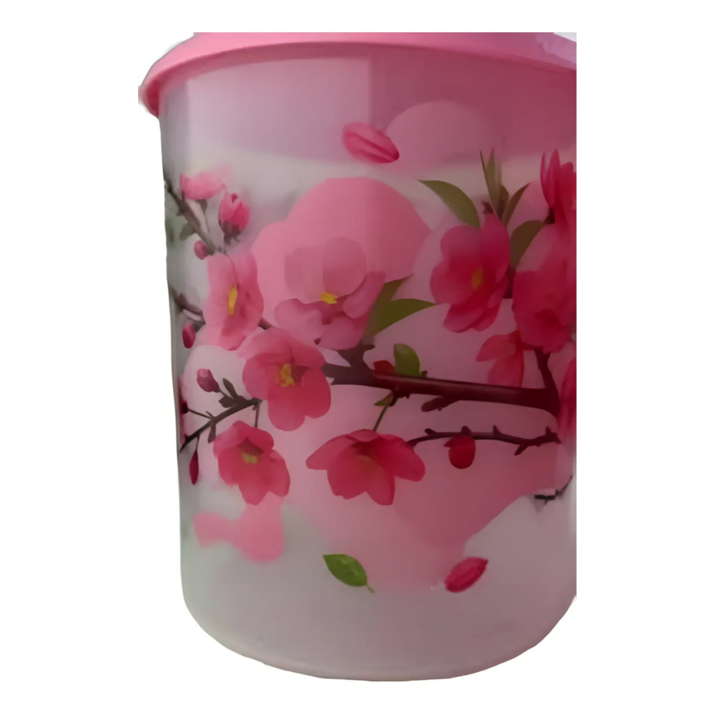 Tupperware Instantânea 2,25 L Tampa Hermética De Um Toque Flor De Cerejeira