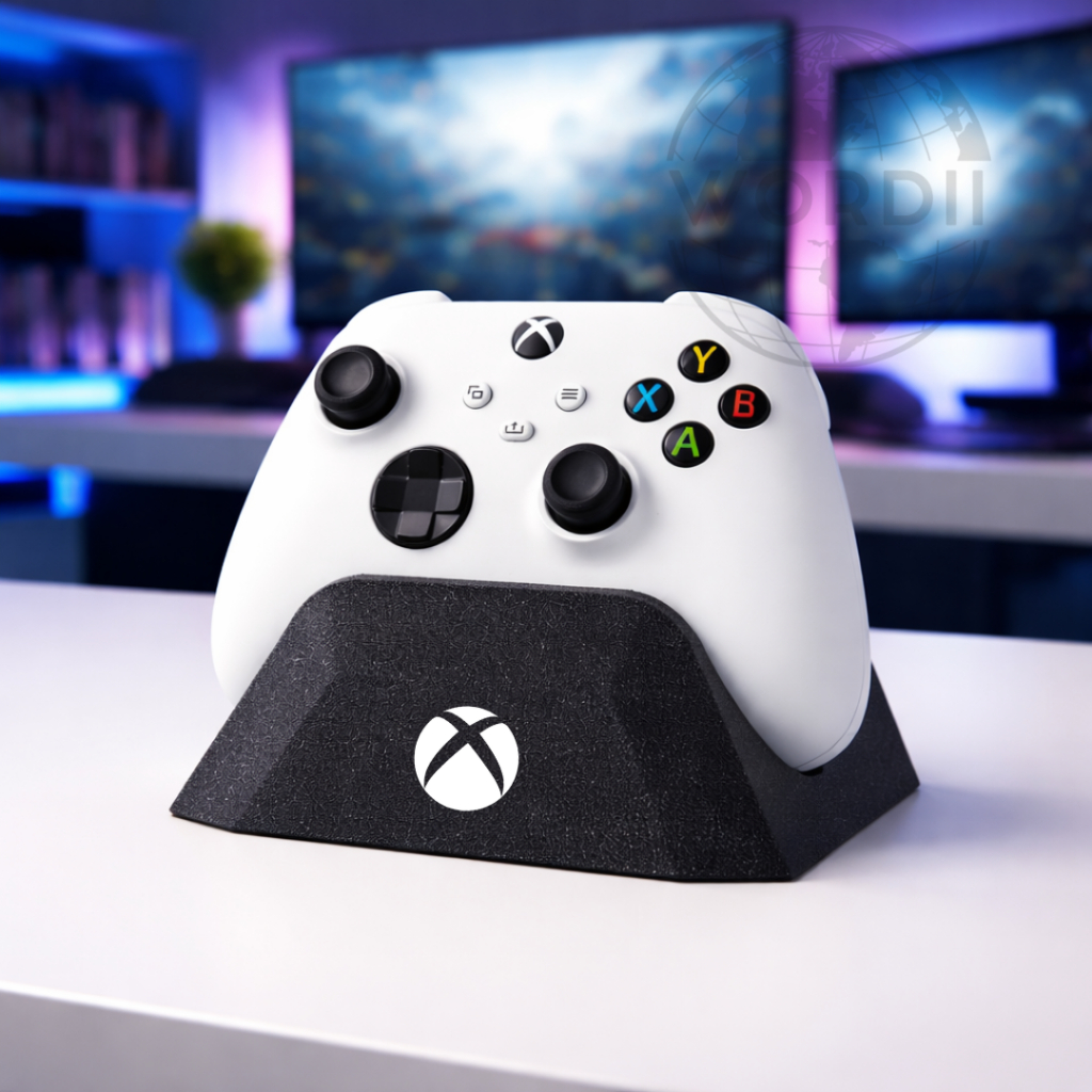 Suporte de Controle xbox one x / s DualSense Gamer Organizador para Mesa Setup Estação de Jogos Ideal para Console e PC