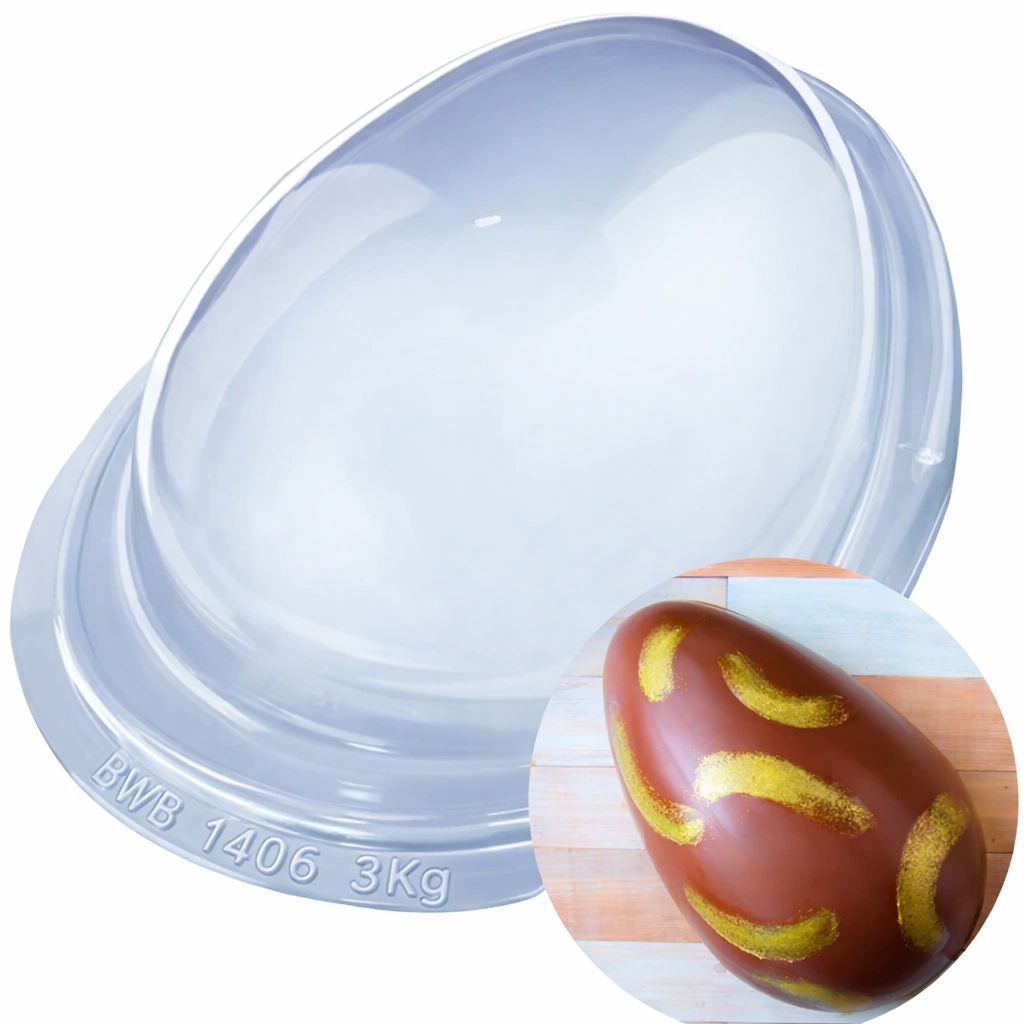 Forma Simples Grande Para Ovo de Páscoa 3kg Código: 1406 BWB Profissional em Oferta na Shopee