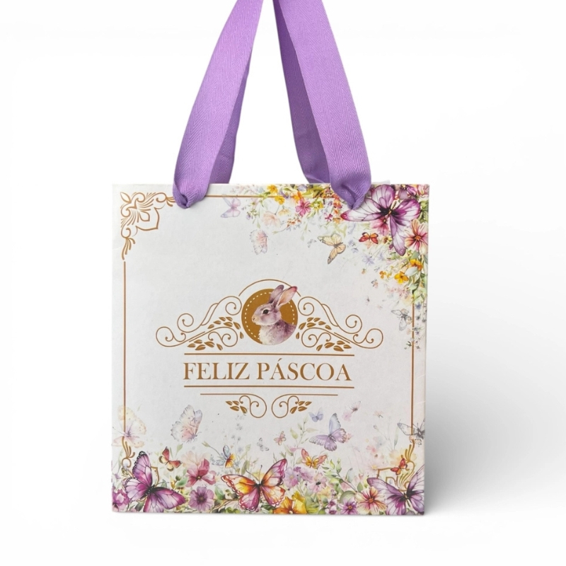 10 Sacolas 18x14 - Coleção Páscoa da Transformação--Presente.