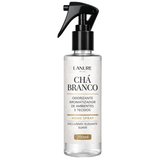Odorizante Aromatizador de Ambientes e Tecidos Chá Branco Lanure Home Spray 200ml em Oferta na Shopee
