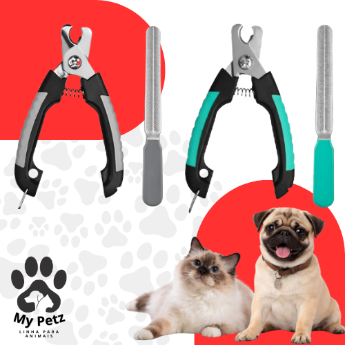 Cortador Alicate C/ Lixa De Unha + Brinquedo Pet Gato, Cão Pequeno, Médio e Grande Porte em Oferta na Shopee