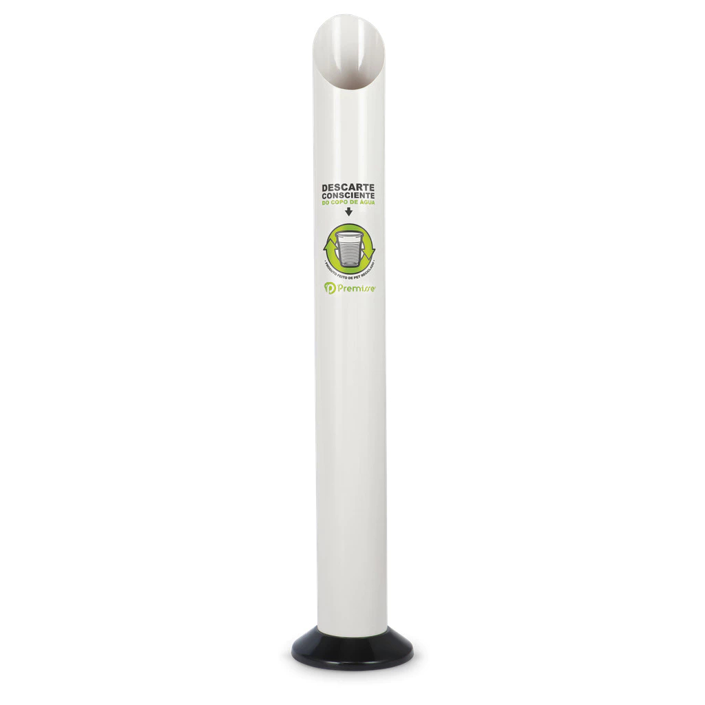 Lixeira Dispenser Coletor Copo Descartavel De Agua 150 200ml