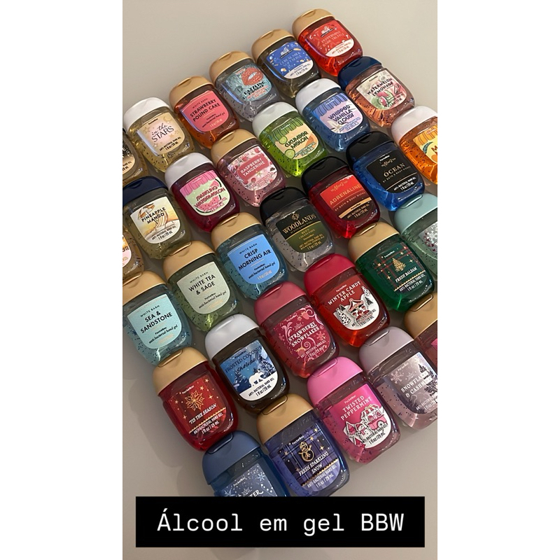 Álcool em Gel Perfumado BBW - 29ml em Oferta na Shopee
