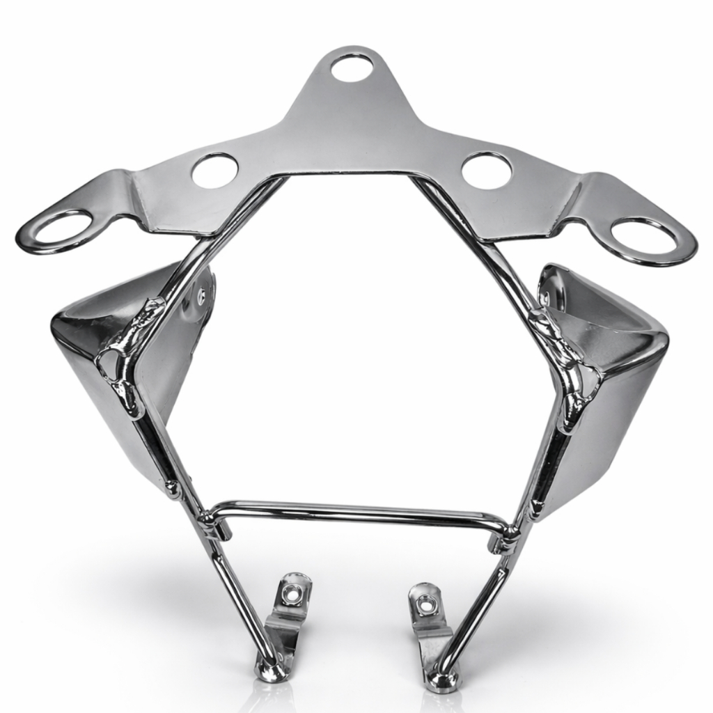 Suporte Aranha do Farol CG Titan 150 2004 a 2008 Cromado Painel Carenagem KS ES ESD em Oferta na Shopee