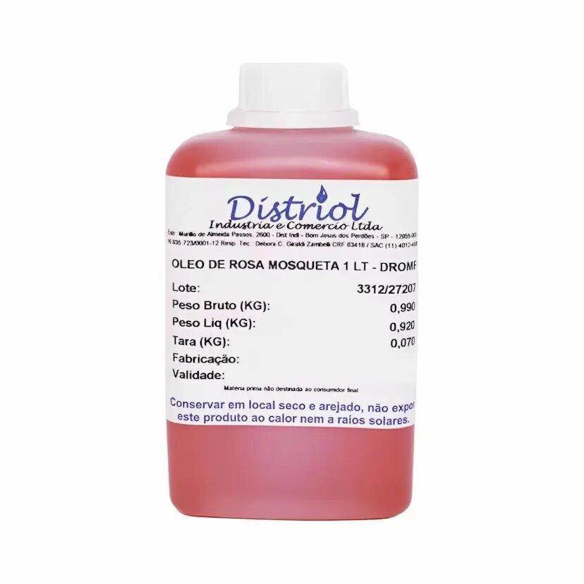 Óleo Vegetal de Rosa-Mosqueta 100% Puro (Regeneração e Renovação da Pele)