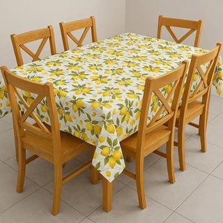 Toalha Para Mesa 4 / 6 / 8 Lugares / Oxford / Trilho Mesa 1,45cmx 0,75cm / Toalha 0,70cm …