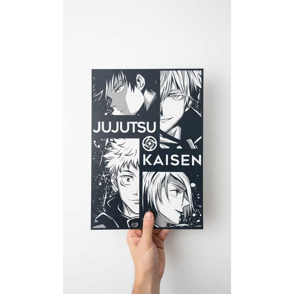 Pôster Jujutsu Kaisen - Ultra Resolução