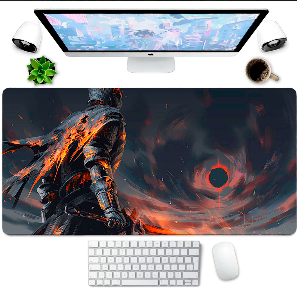 Mouse Pad Gamer Grande 80x30 Desk Mat Speed Para Jogos FPS Mousepad Gamer