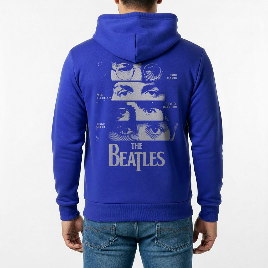 Moletom Canguru Confortável Modelo: The Beatles - Unissex Masculino e Feminino Flanelado Promoção Inverno